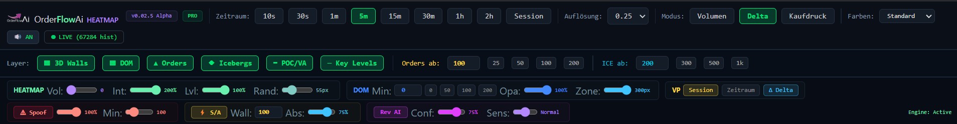 Advanced settings toolbar v0.02.5