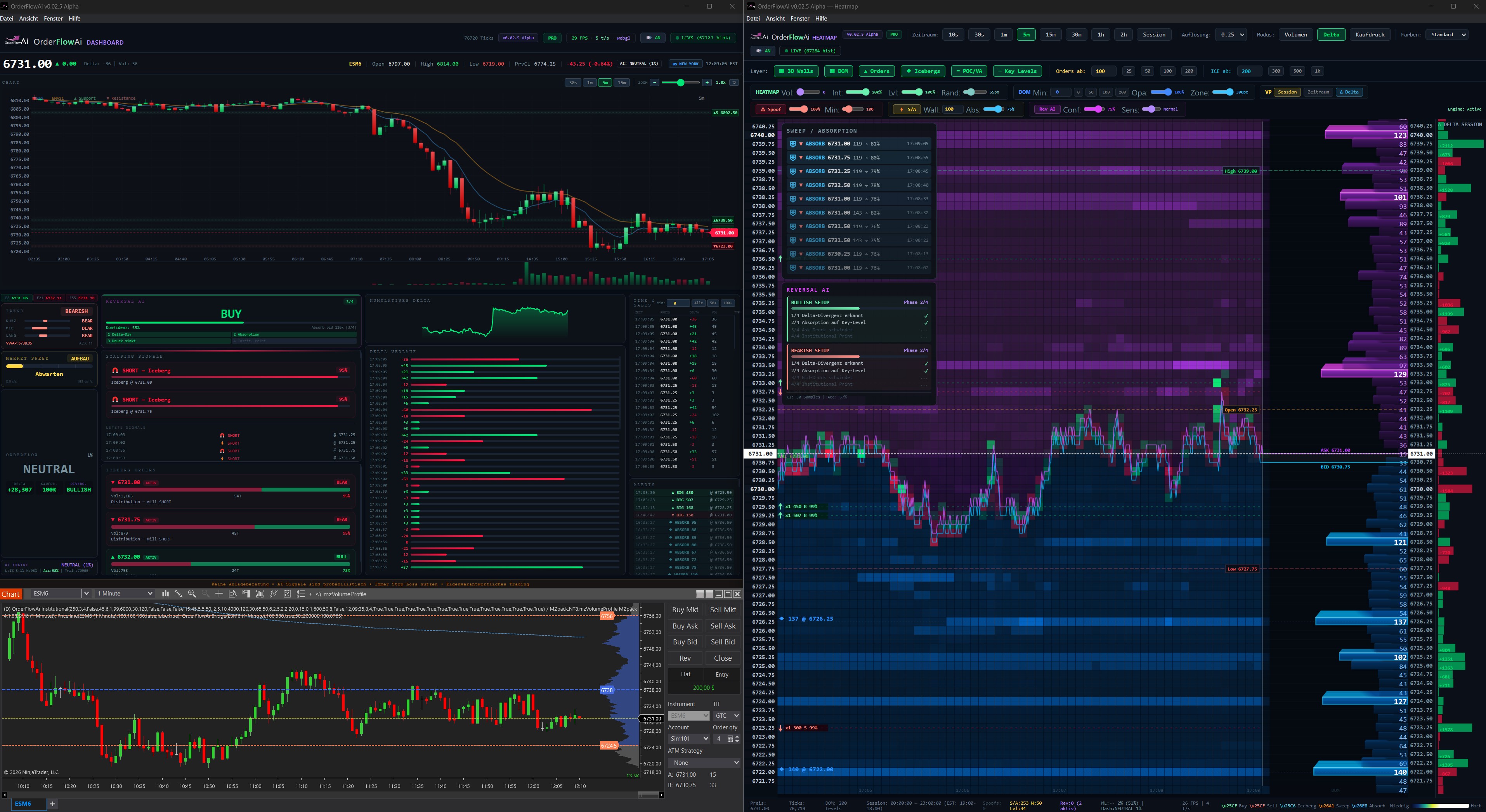 Complete trading workspace v0.02.5